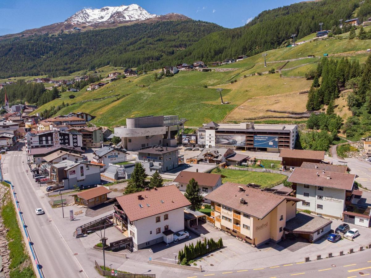 Hotel Haus Manfred Sölden Exteriér fotografie