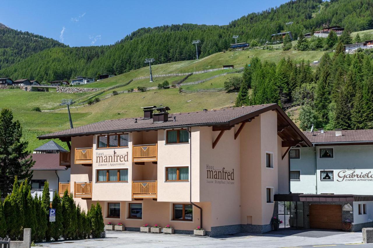 Hotel Haus Manfred Sölden Exteriér fotografie